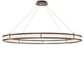 Damien XL Modern Chandelier (Nickel) 