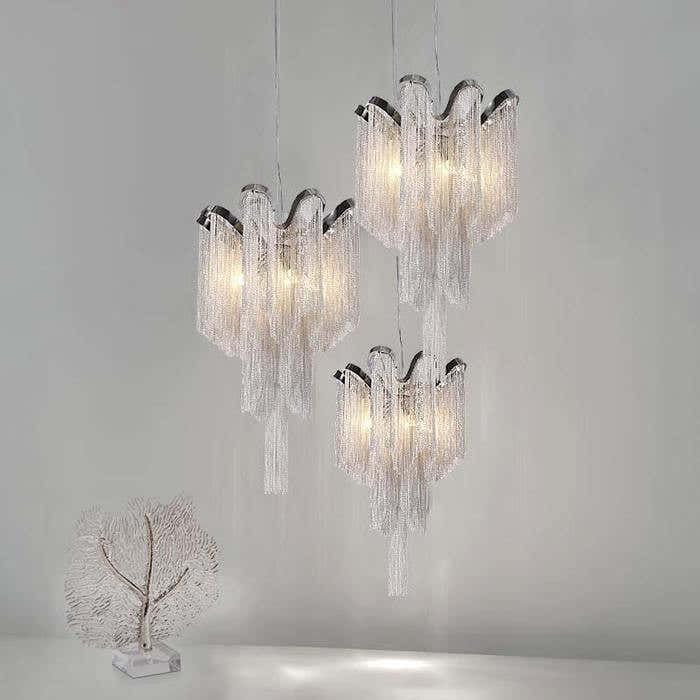 Daphne Chain Tassel Chandelier