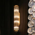 Dora Crystal Round Wall Sconce