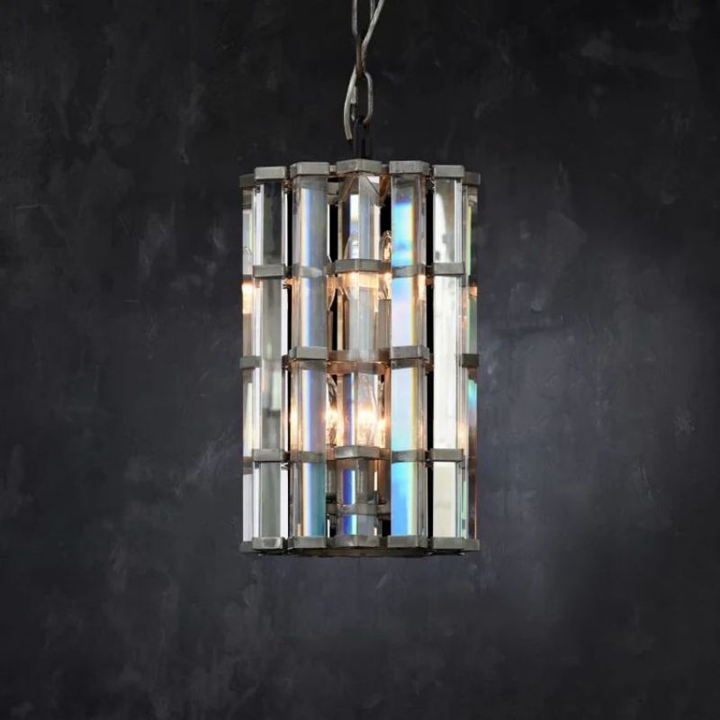 Dora Glass Round Chandelier