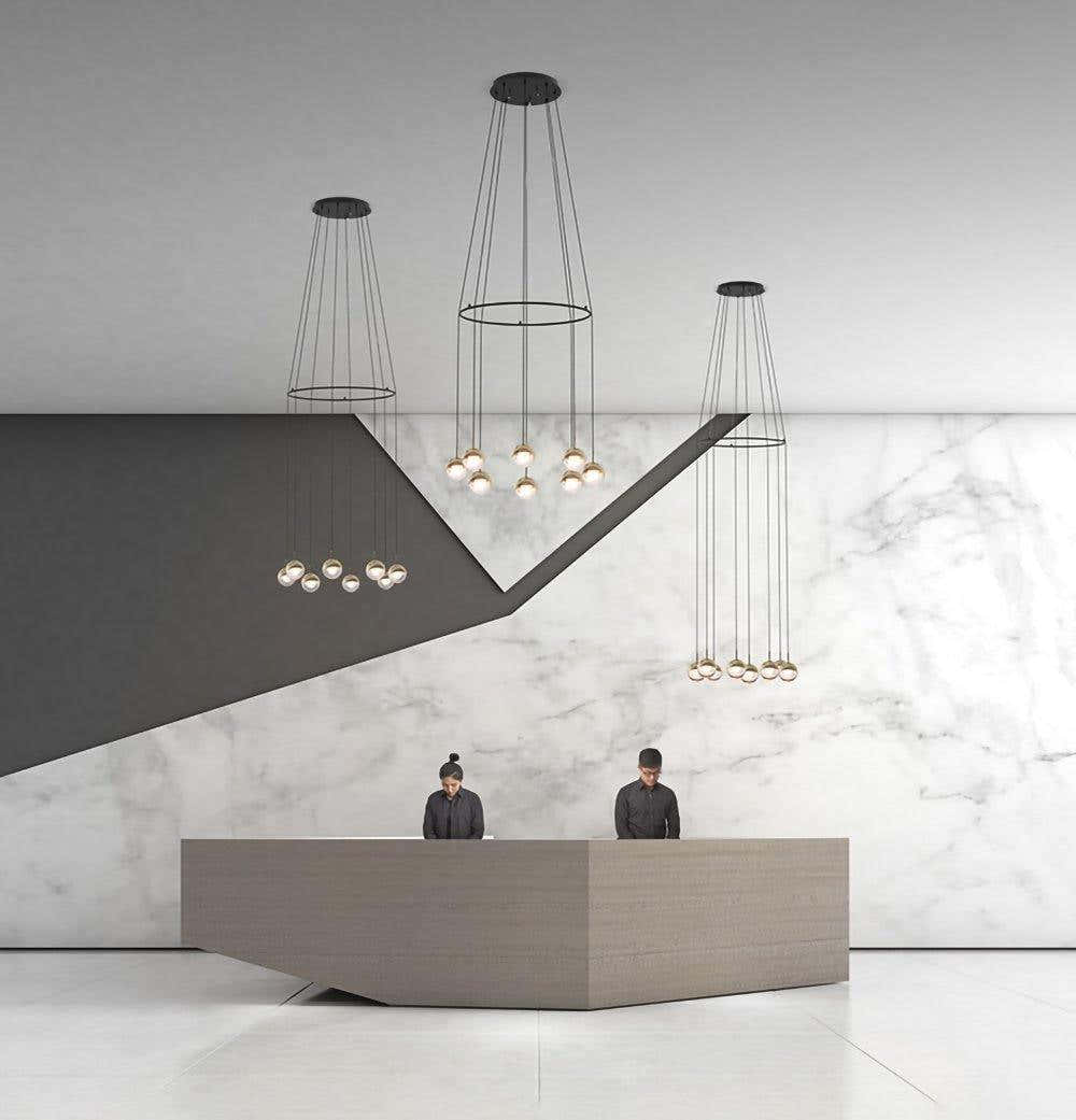 Restaurant Art LED Pendant Light