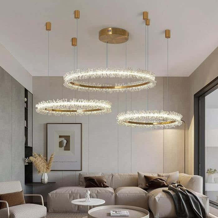 Doris 3-Piece Crystal Chandelier