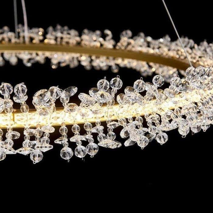 Doris Crystal Ring Chandelier