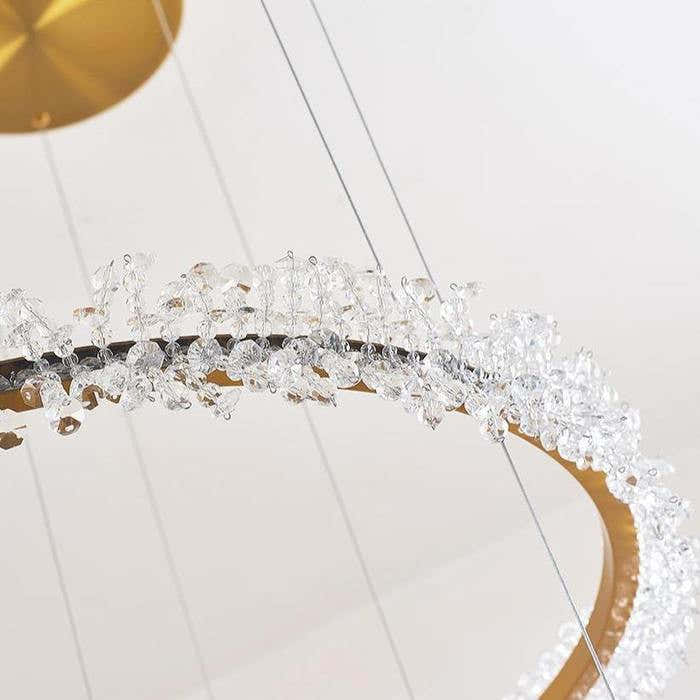 Doris Crystal Ring Chandelier