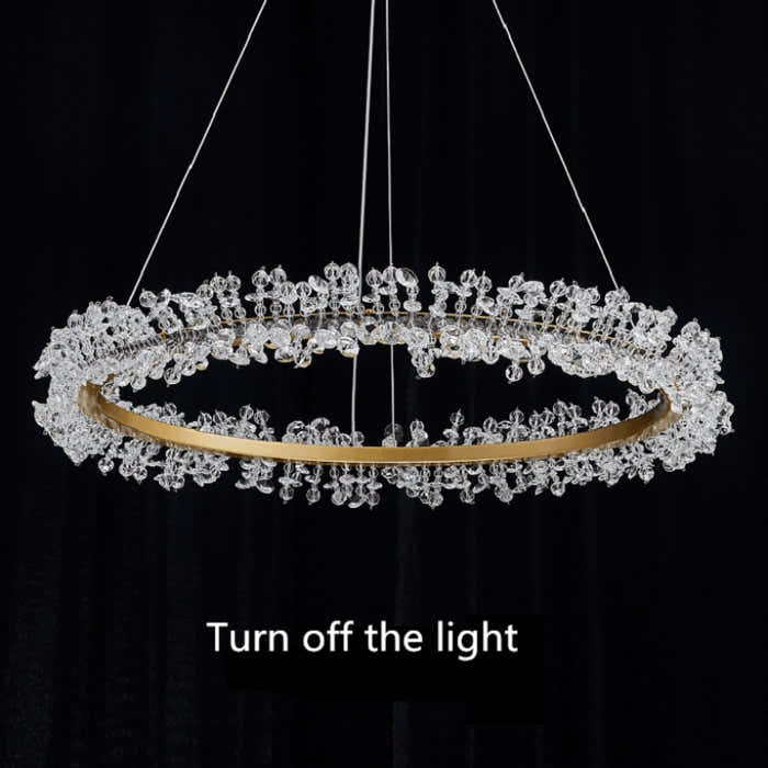 Doris Crystal Ring Chandelier