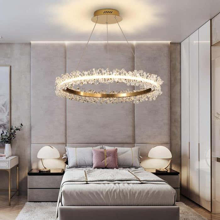 Doris Crystal Ring Chandelier
