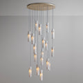 Alabaster Deco Cluster Chandelier