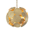 Duvall Modern Brass Chandelier [2 Sizes] - [Brass] 