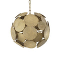 Duvall Modern Brass Chandelier [2 Sizes] - [Brass] 