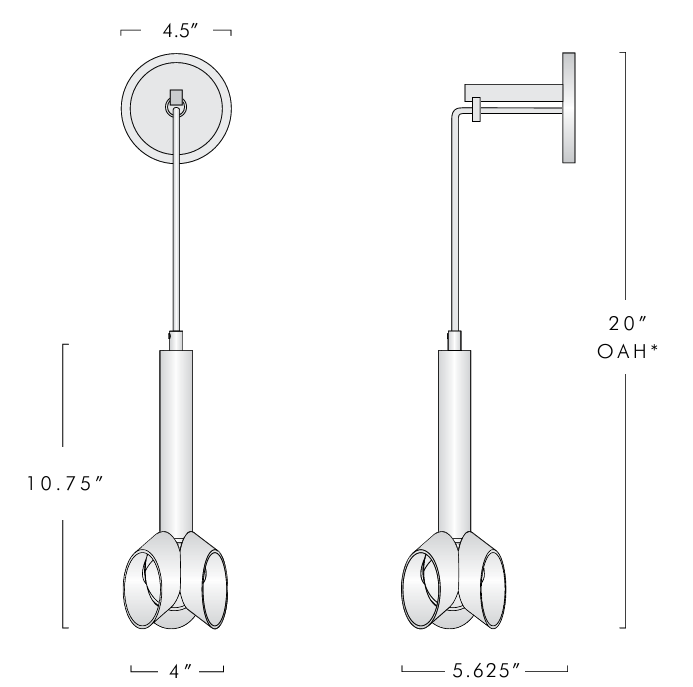 Cantenac Sconce