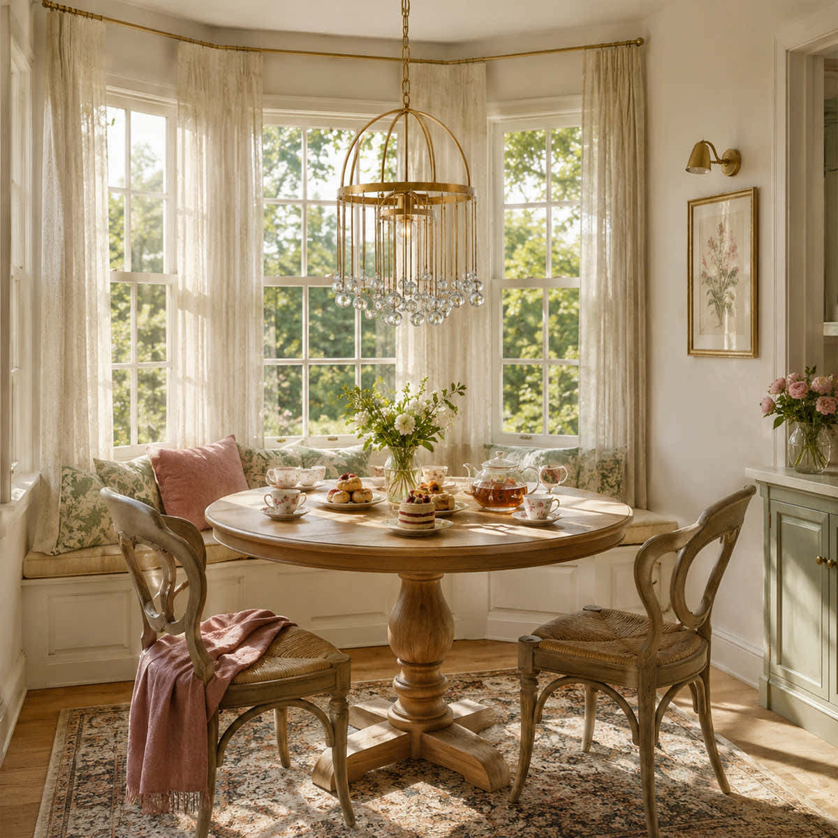 Aubrey Modern Crystal Ball Pendant Lamp