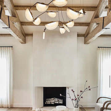 Elliot Alabaster Chandelier, Artistic Modern Chandelier 