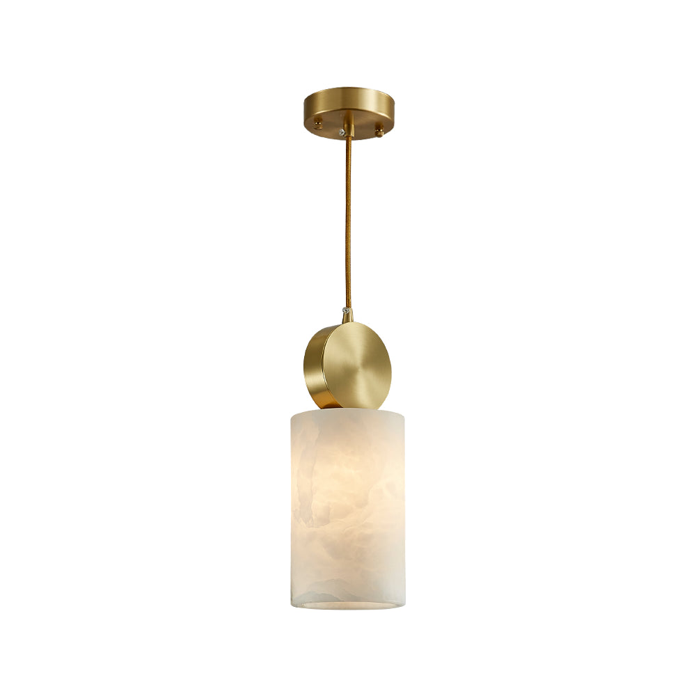 Etruscan alabaster Pendant Light