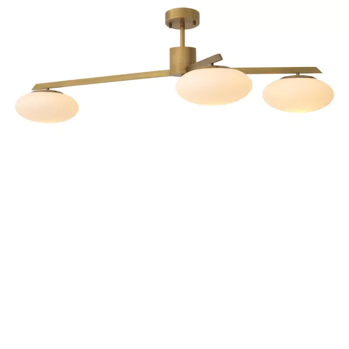 Evergreen S Modern Brass Chandelier