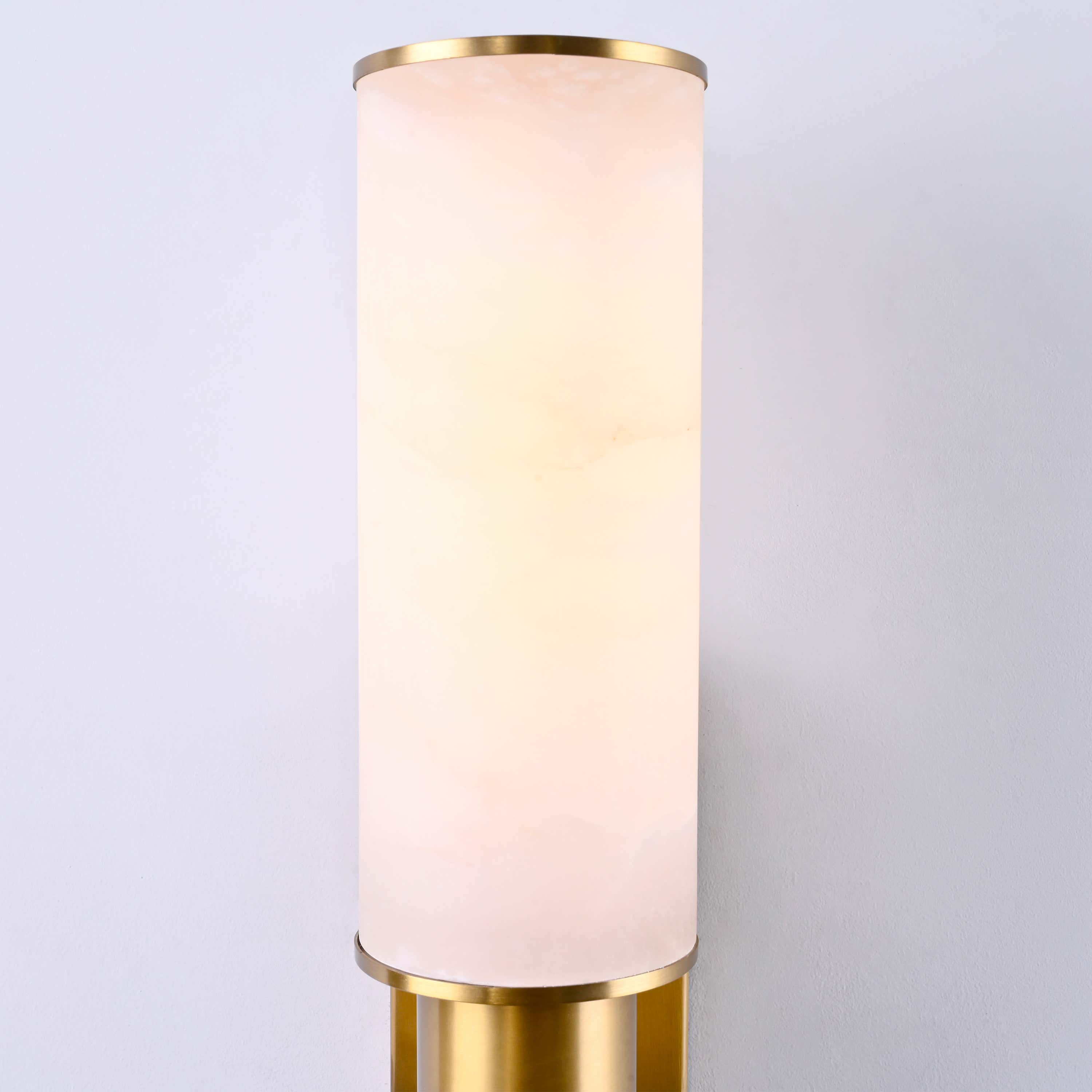 Harrlin Sconce in Alabaster
