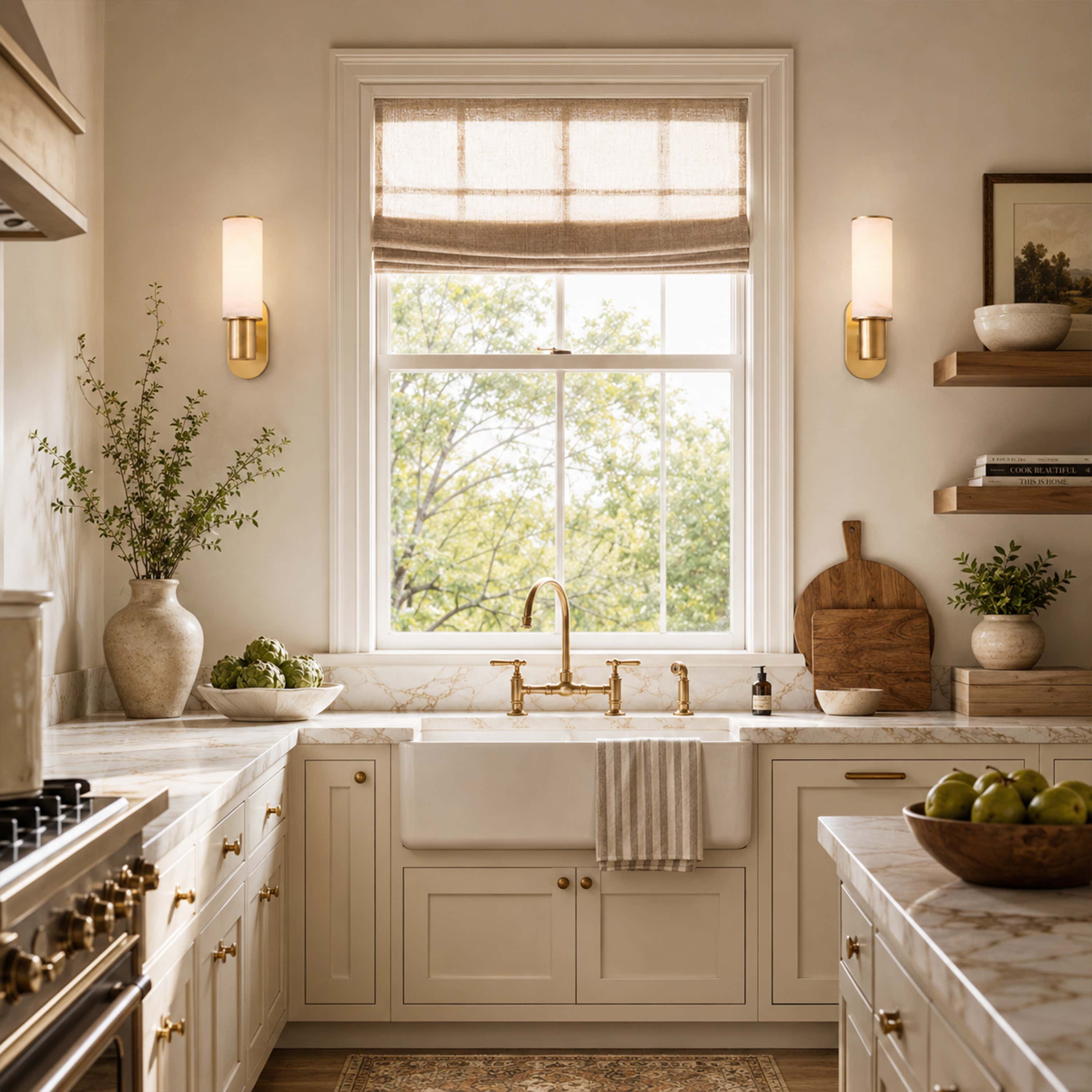 Harrlin Sconce in Alabaster
