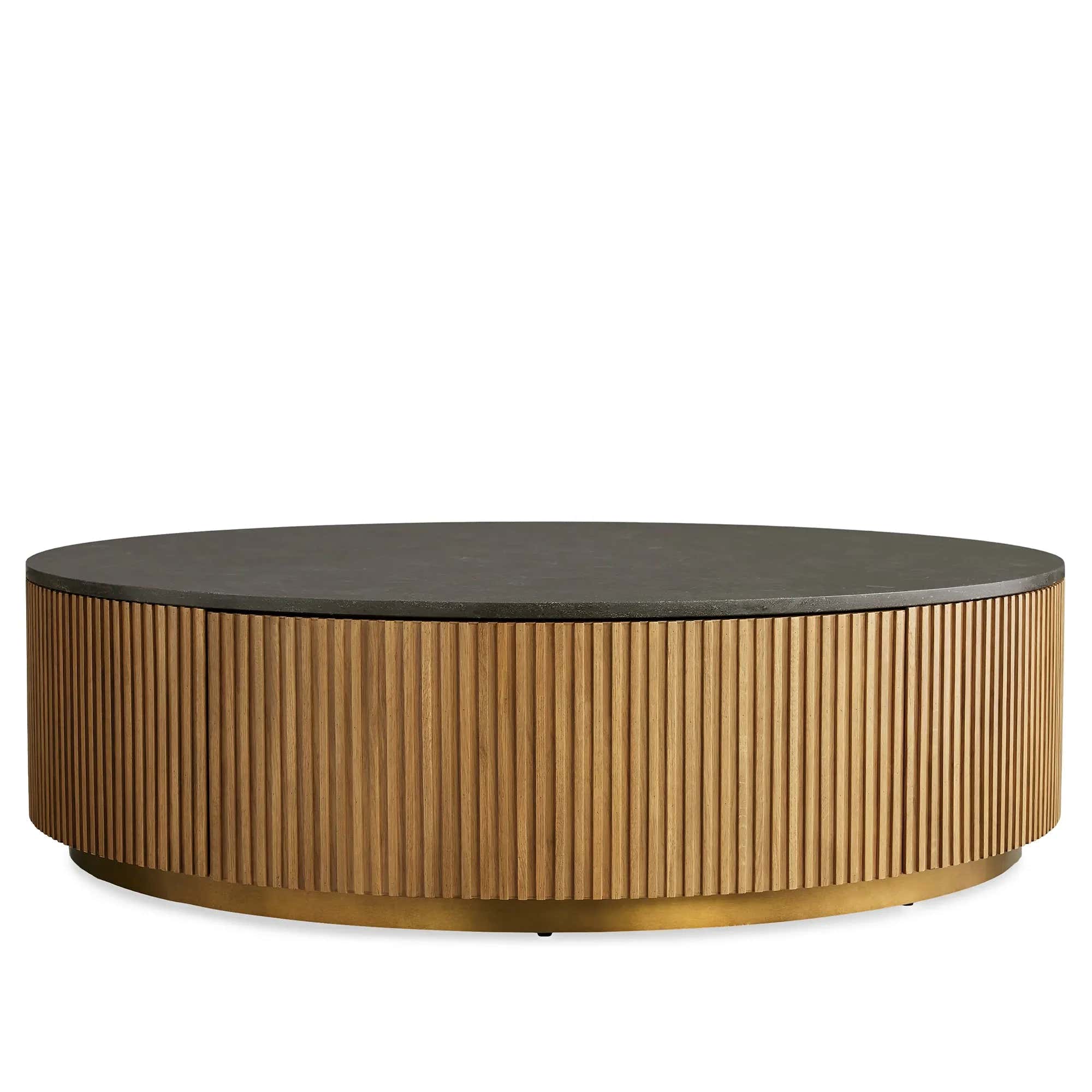 Arden Round Storage Coffee Table