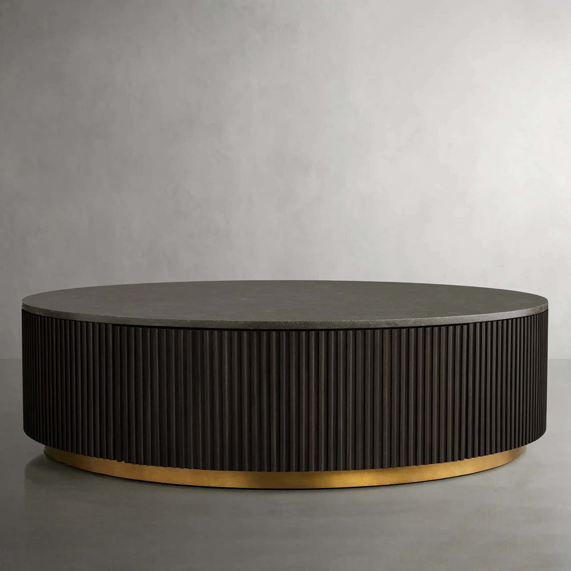 Arden Round Storage Coffee Table