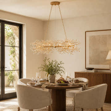 Fiore Linear Chandelier 43" 51" 68"