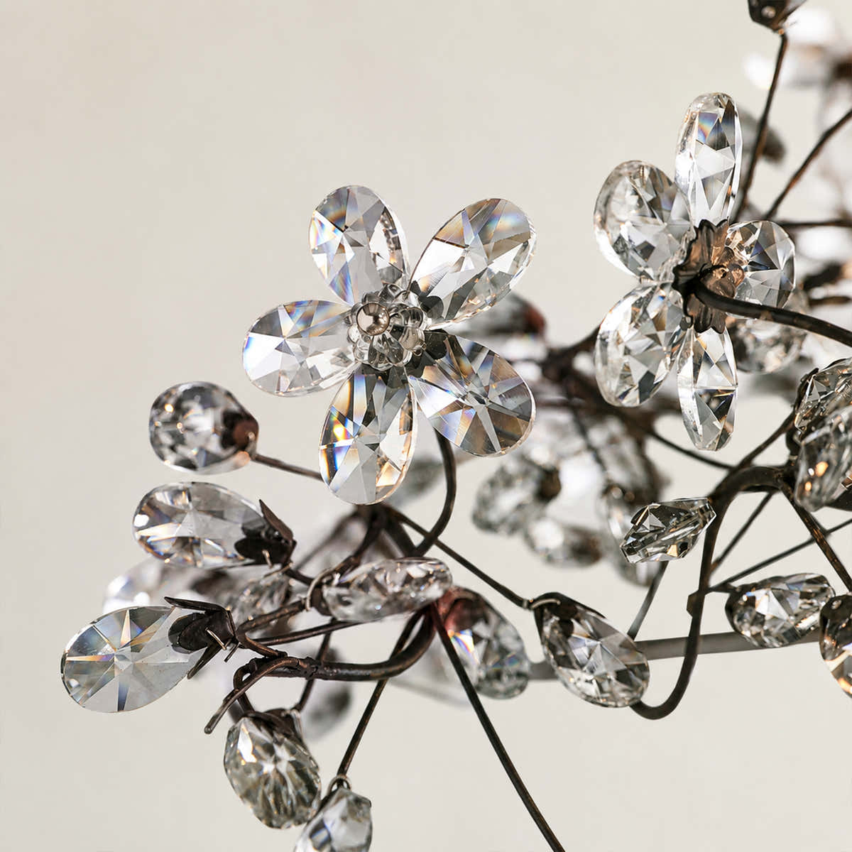 Fiore Crown Chandelier 39" 48" 60"