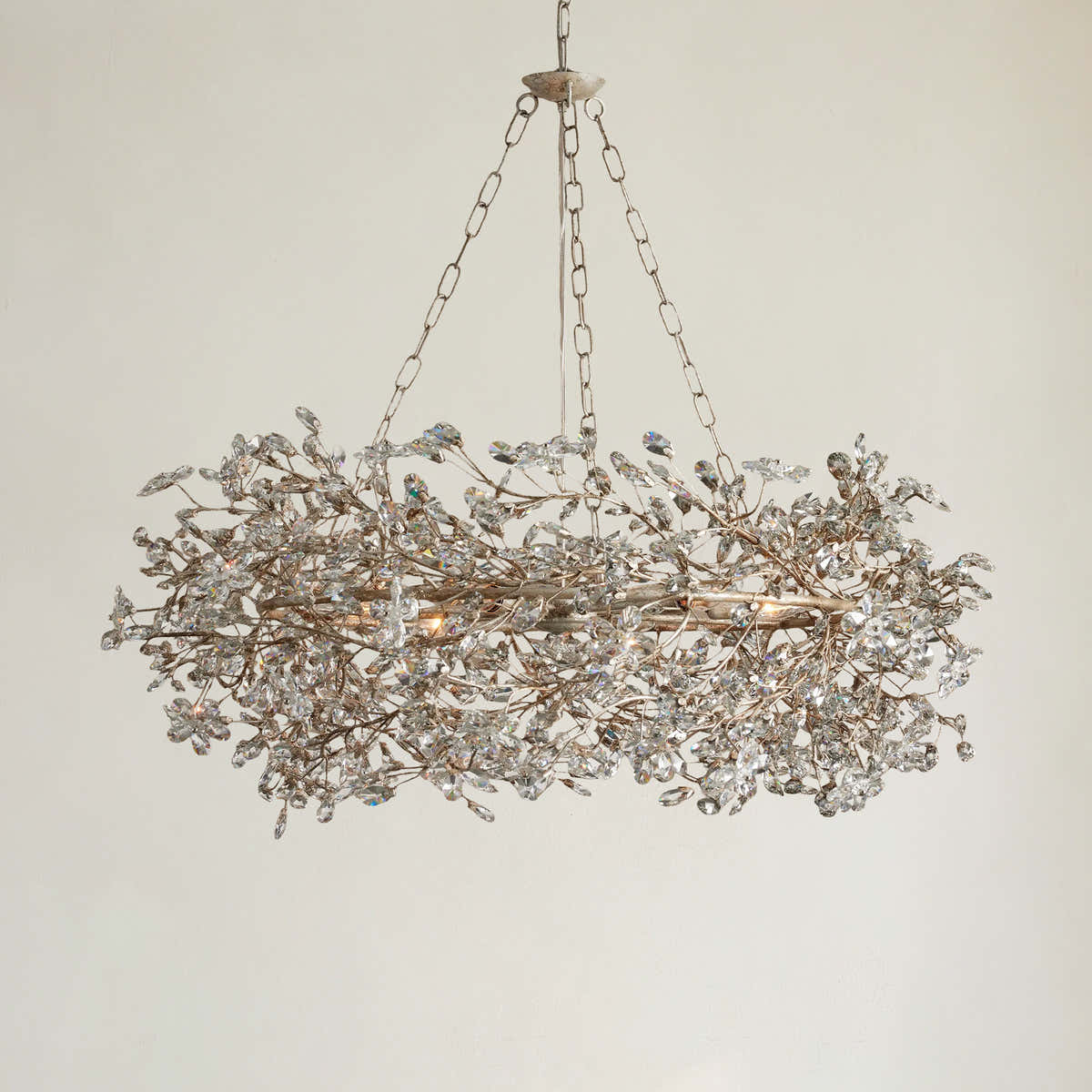Fiore Crown Chandelier 39" 48" 60"