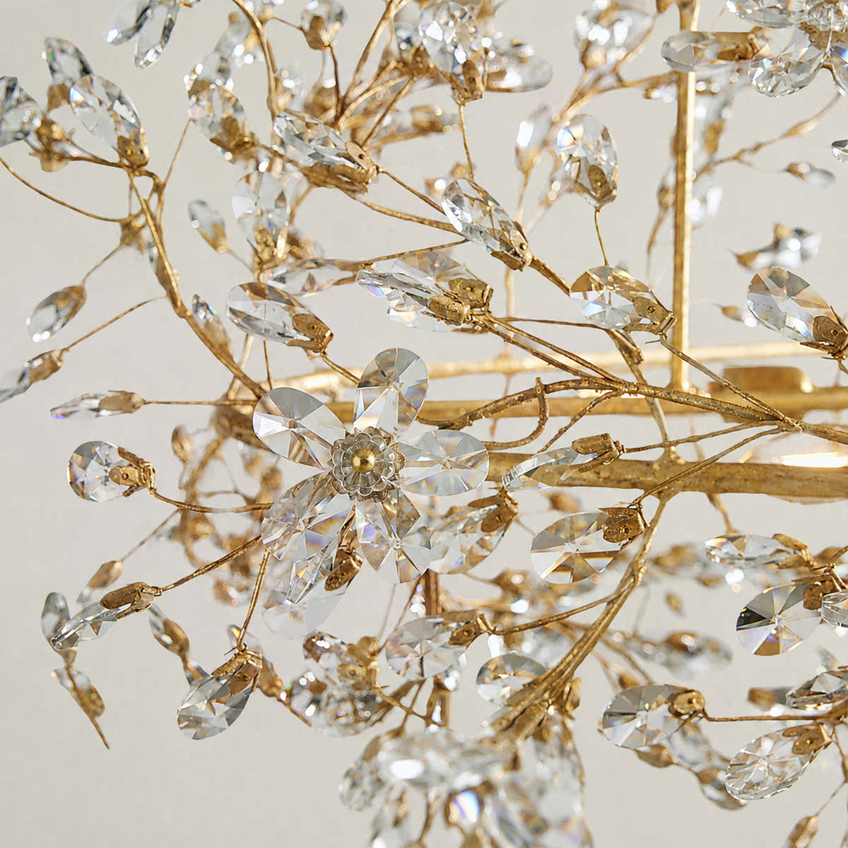 Fiore Crown Chandelier 39" 48" 60"
