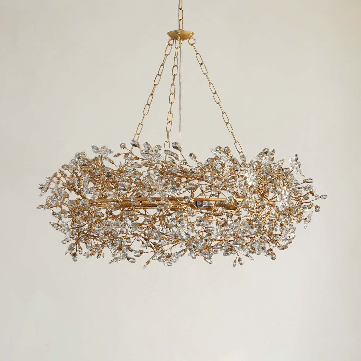 Fiore Crown Chandelier 39" 48" 60"