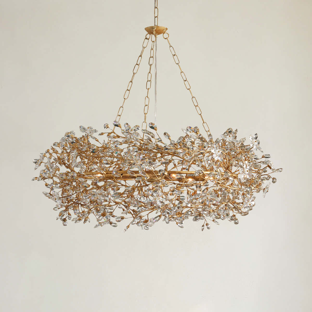 Fiore Crown Chandelier 39" 48" 60"