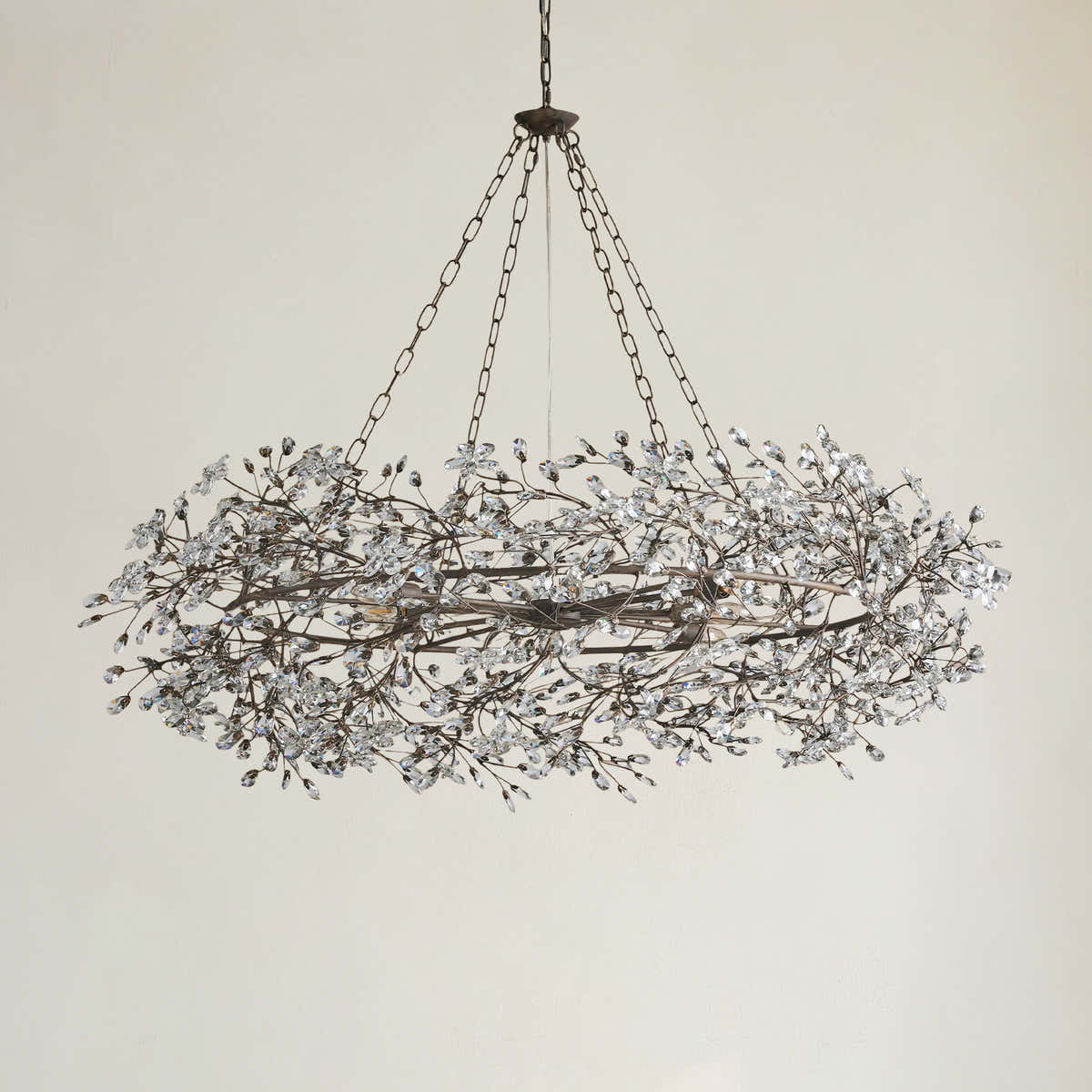 Fiore Crown Chandelier 39" 48" 60"