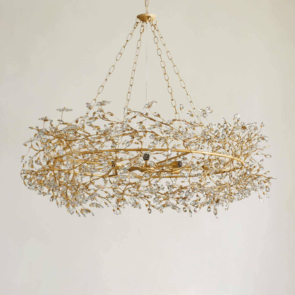 Fiore Crown Chandelier 39" 48" 60"