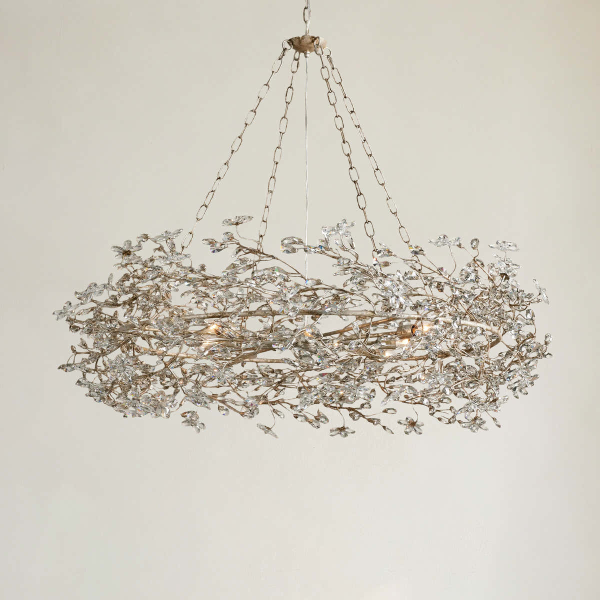Fiore Crown Chandelier 39" 48" 60"