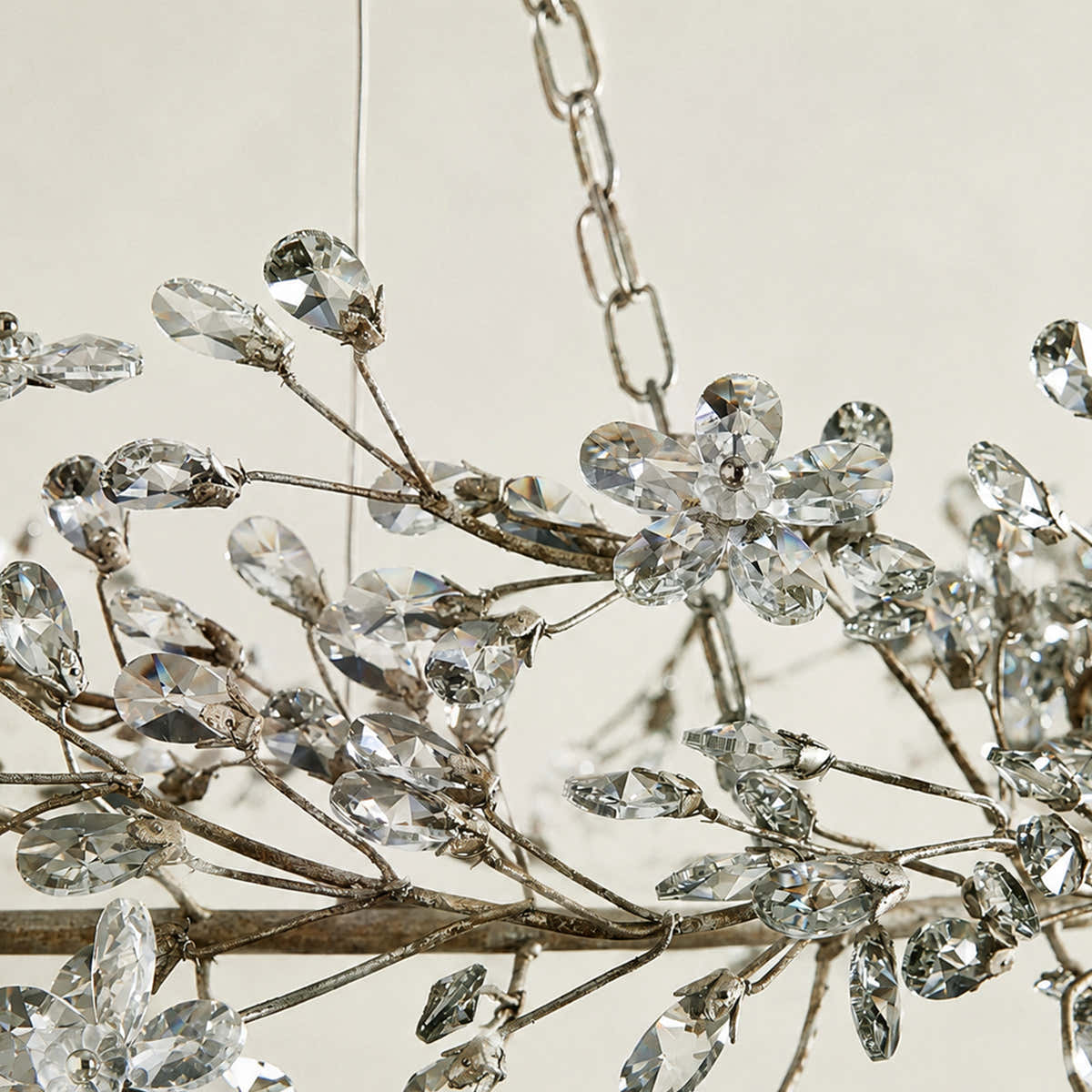 Fiore Crown Chandelier 39" 48" 60"