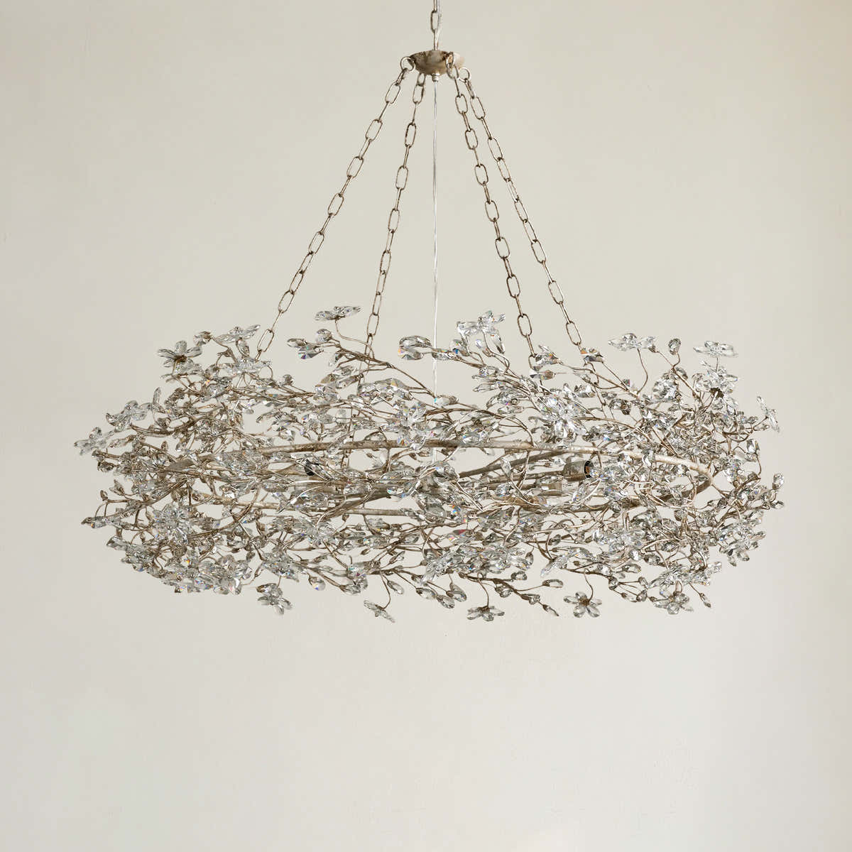 Fiore Crown Chandelier 39" 48" 60"