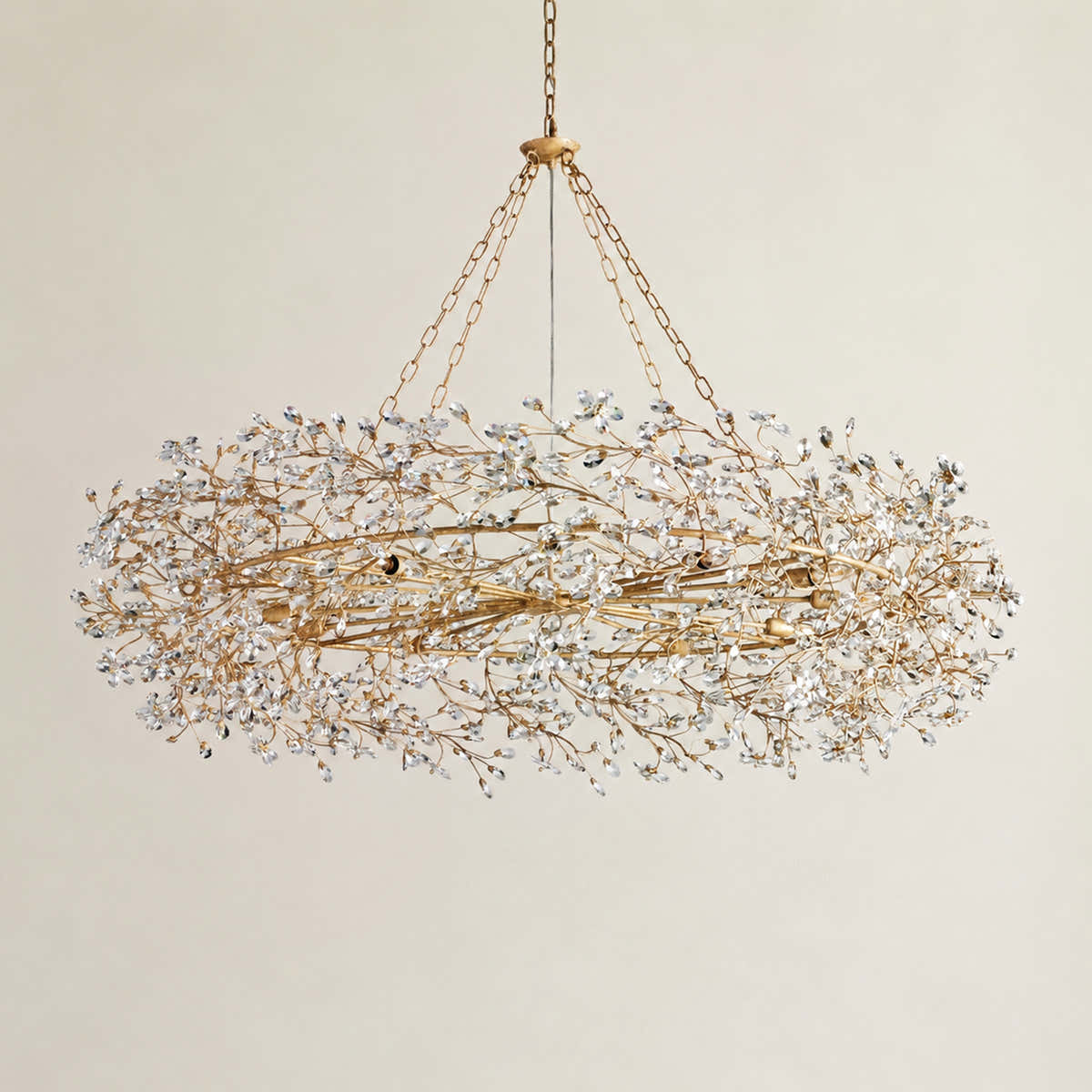 Fiore Crown Chandelier 39" 48" 60"