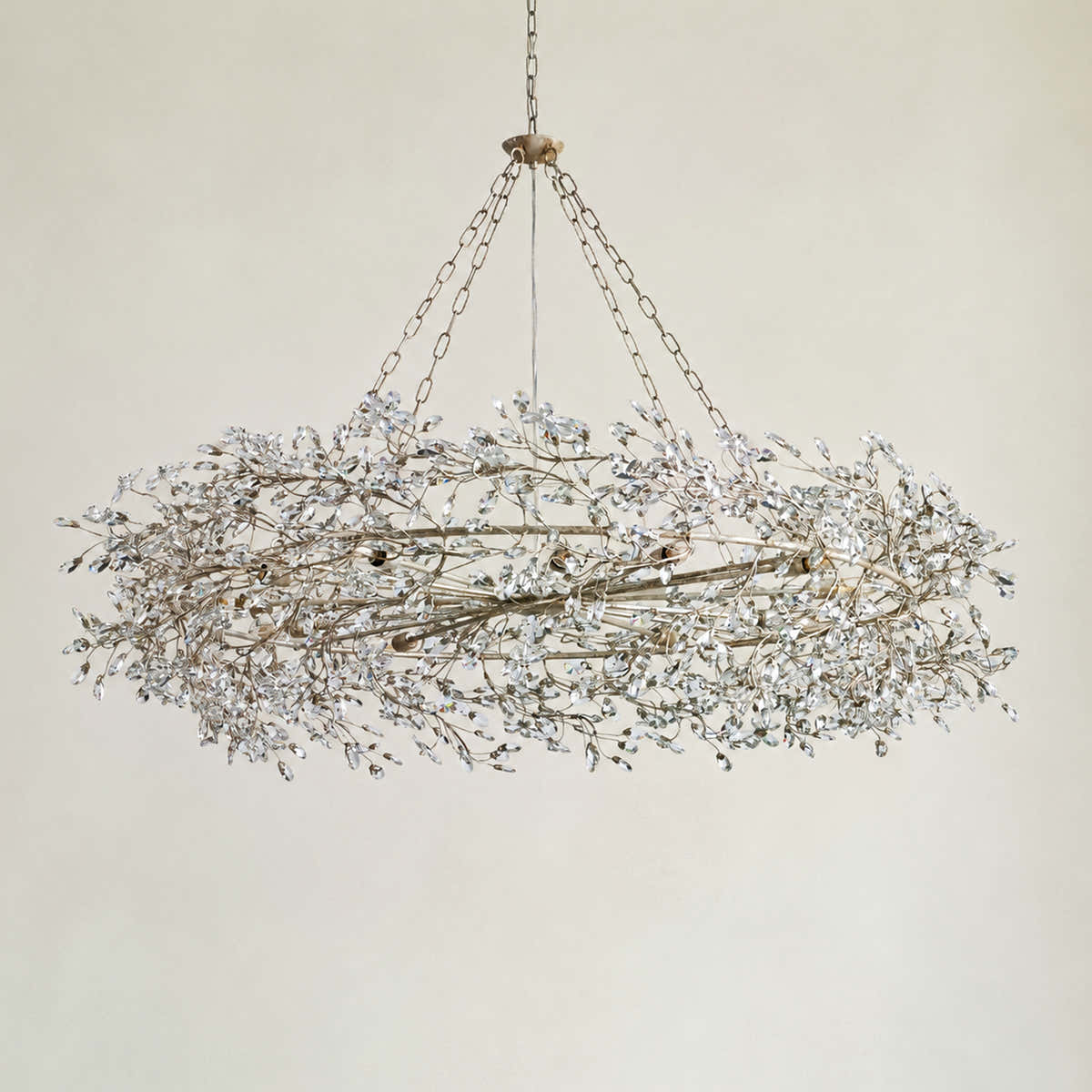 Fiore Crown Chandelier 39" 48" 60"