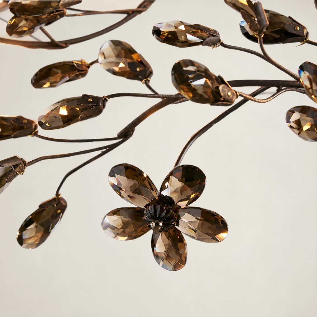 Fiore Oval Crystal Chandelier 52" 66"