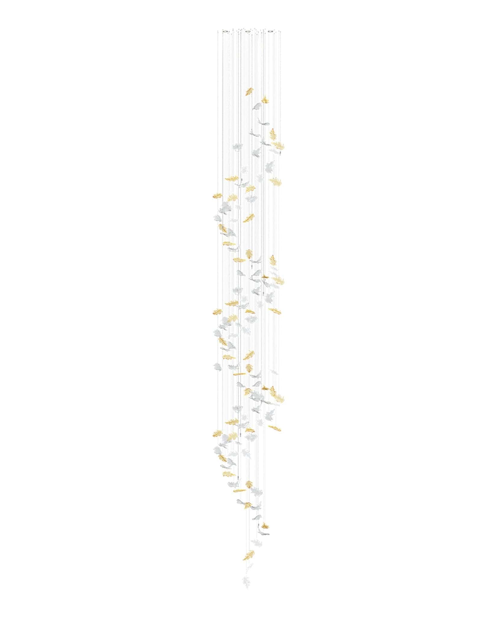 Flying Leaves Chandelier