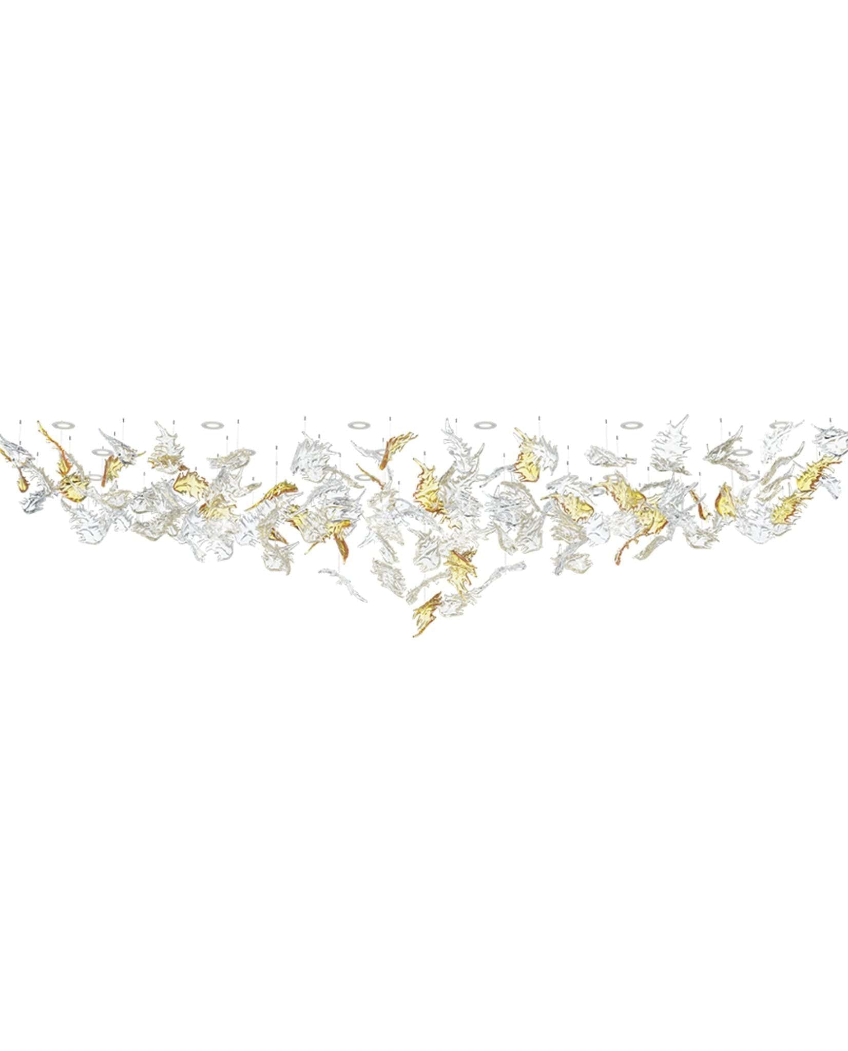 Flying Leaves Chandelier