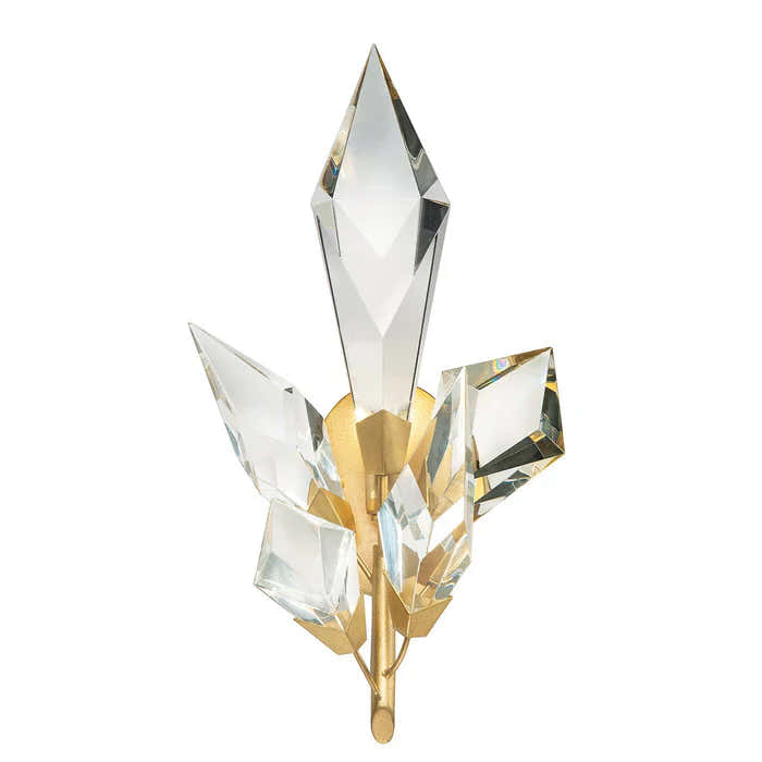 Addison Modern luxury forests 18" Crystal Wall Lamp