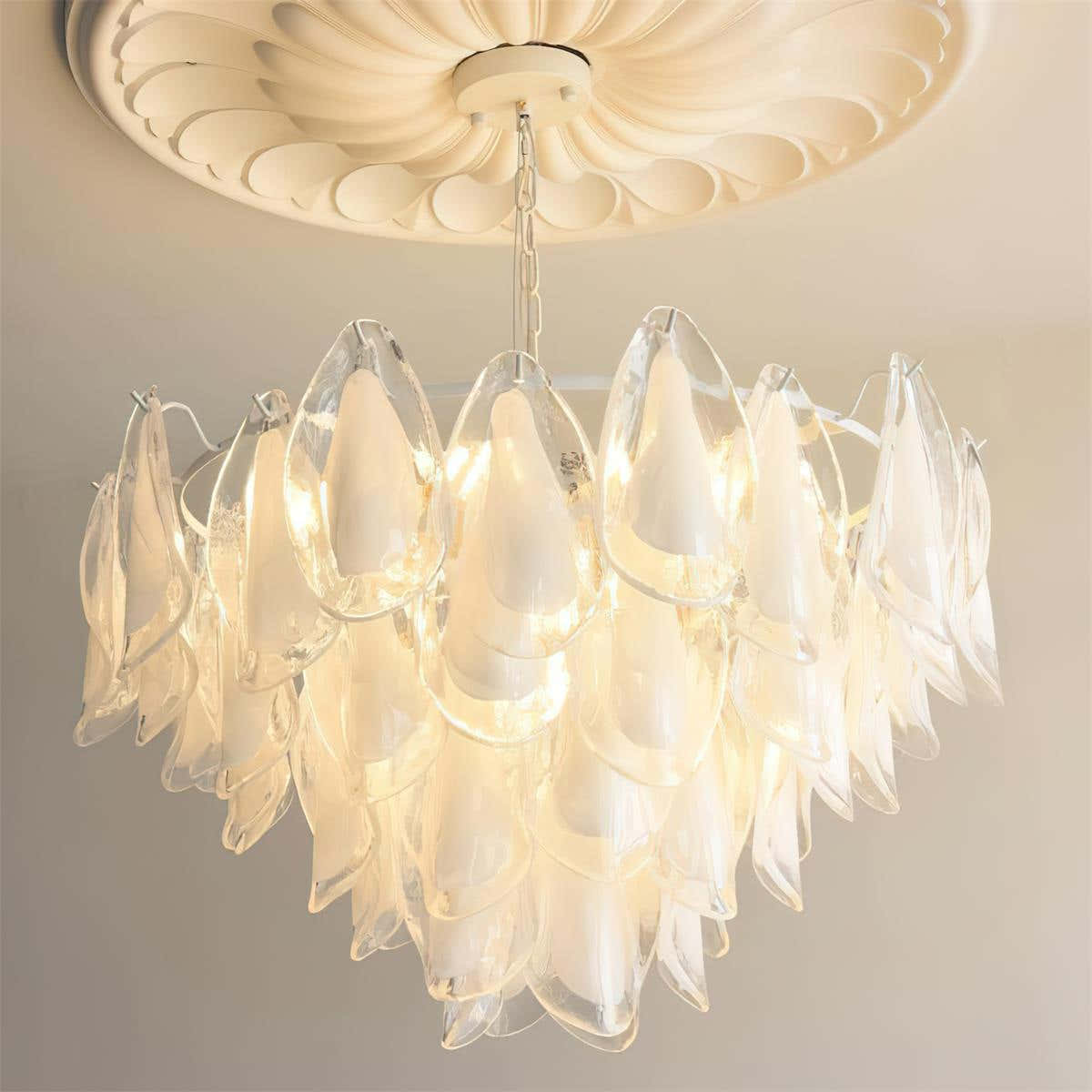 Caia Murano Glass Chandelier for Living Room