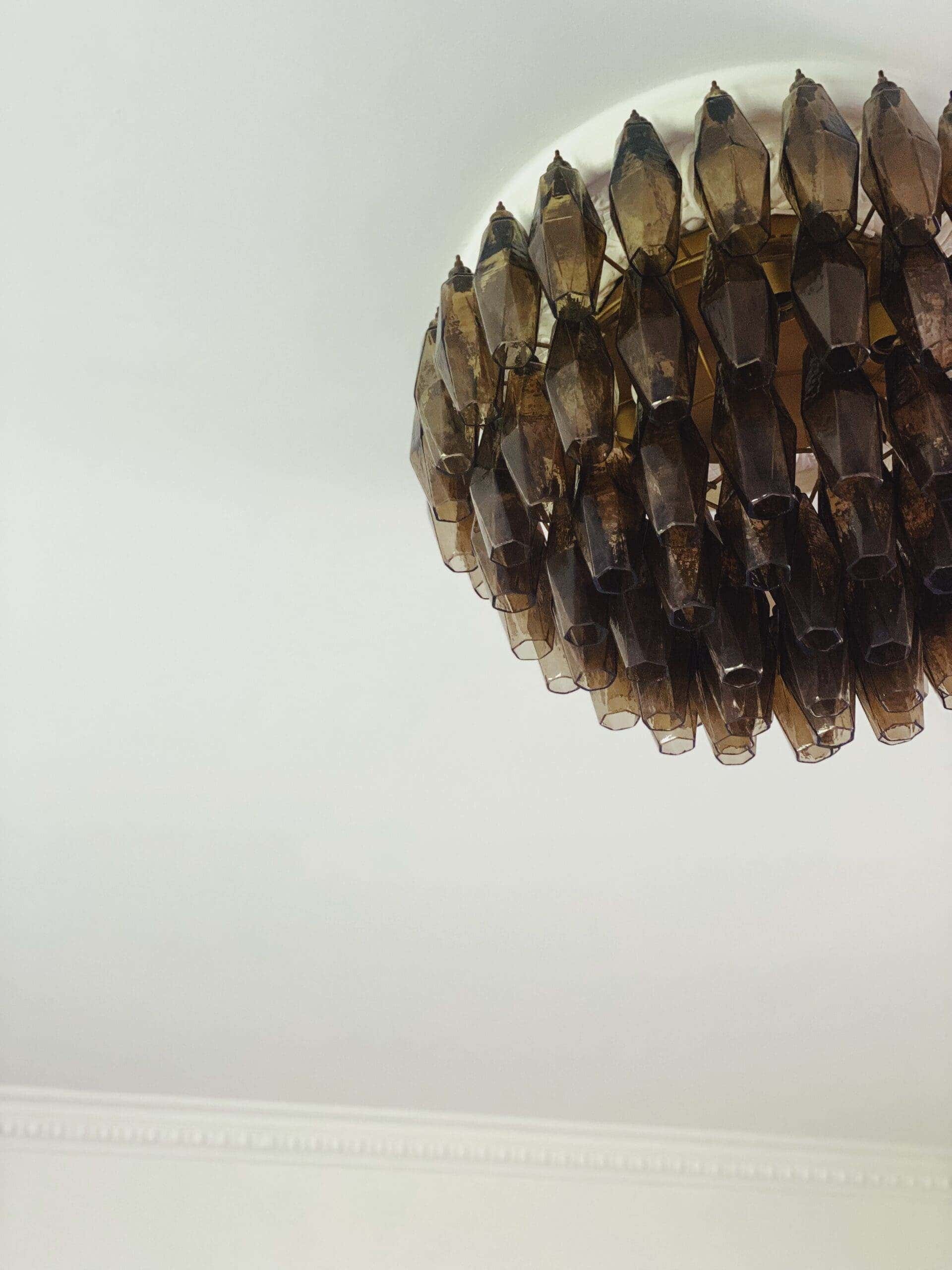 Murano Chandelier – Poliedri – 84 glasses