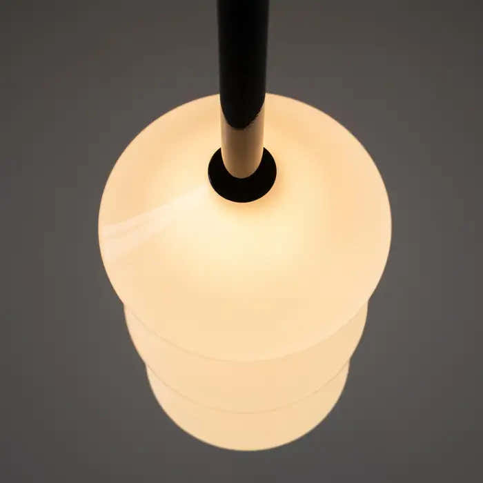 Gem 4 Linear Glass Pendant - 60 inch