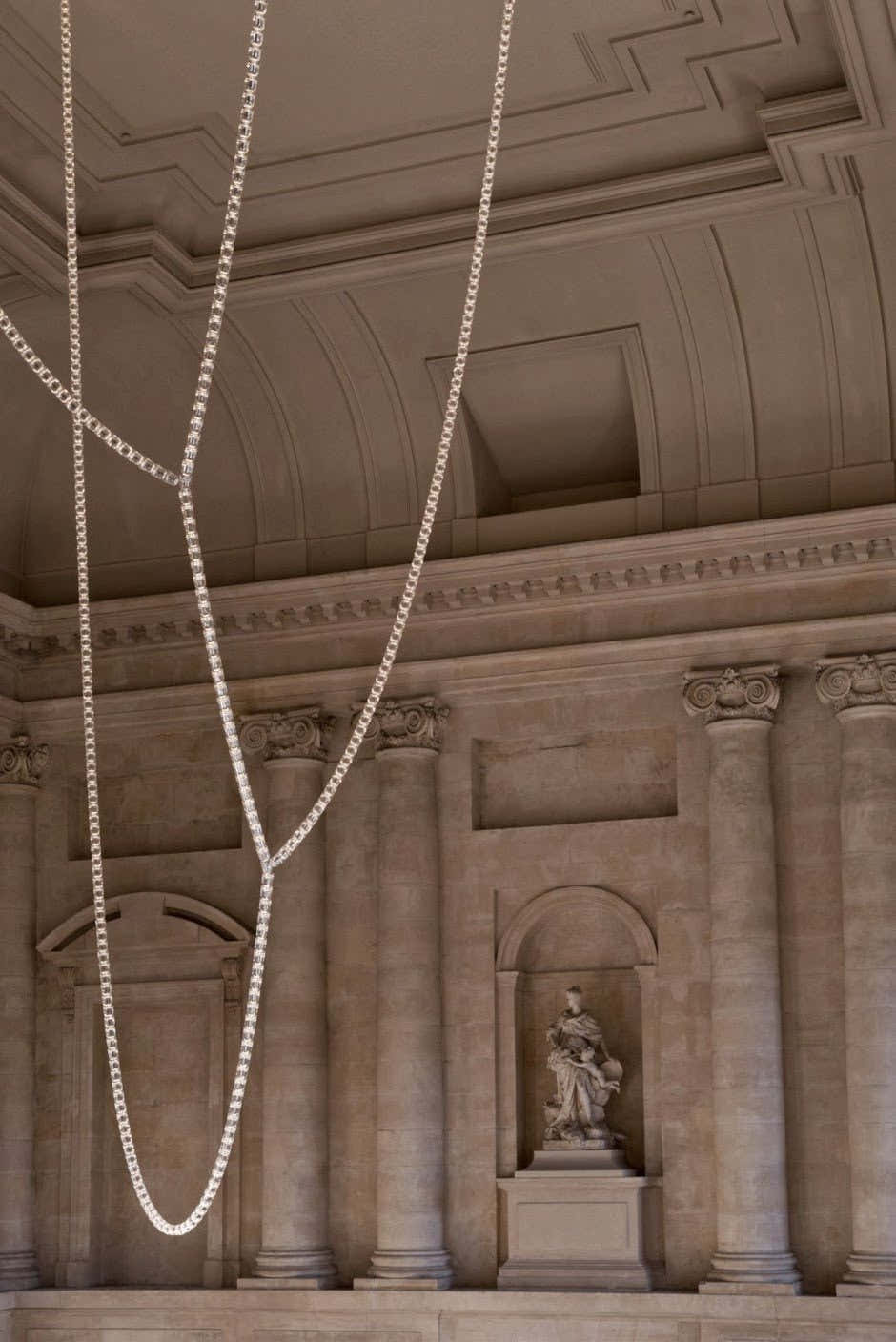Gabriel Chrome Chandelier