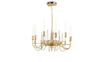Gala II Suspension Modern Chandelier - Luxxu