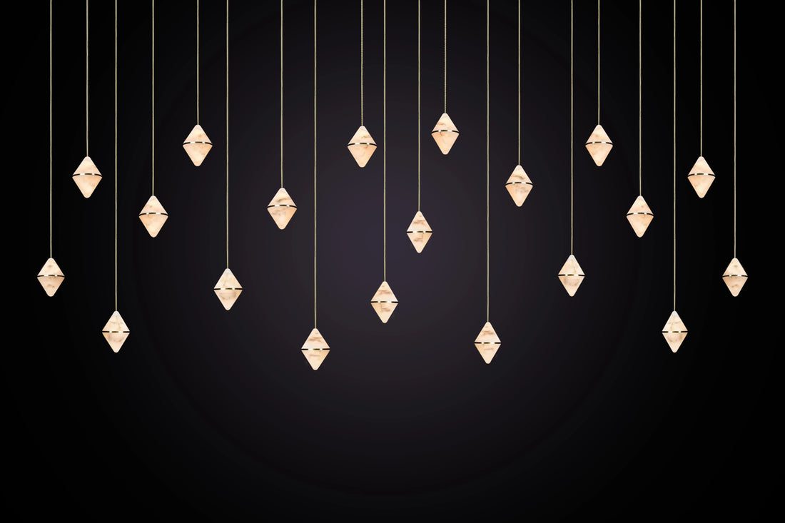 Gem Rectangular Chandelier 20