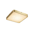 Geometric Alabaster Recessed Ceiling Light