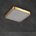 Geometric Alabaster Recessed Ceiling Light