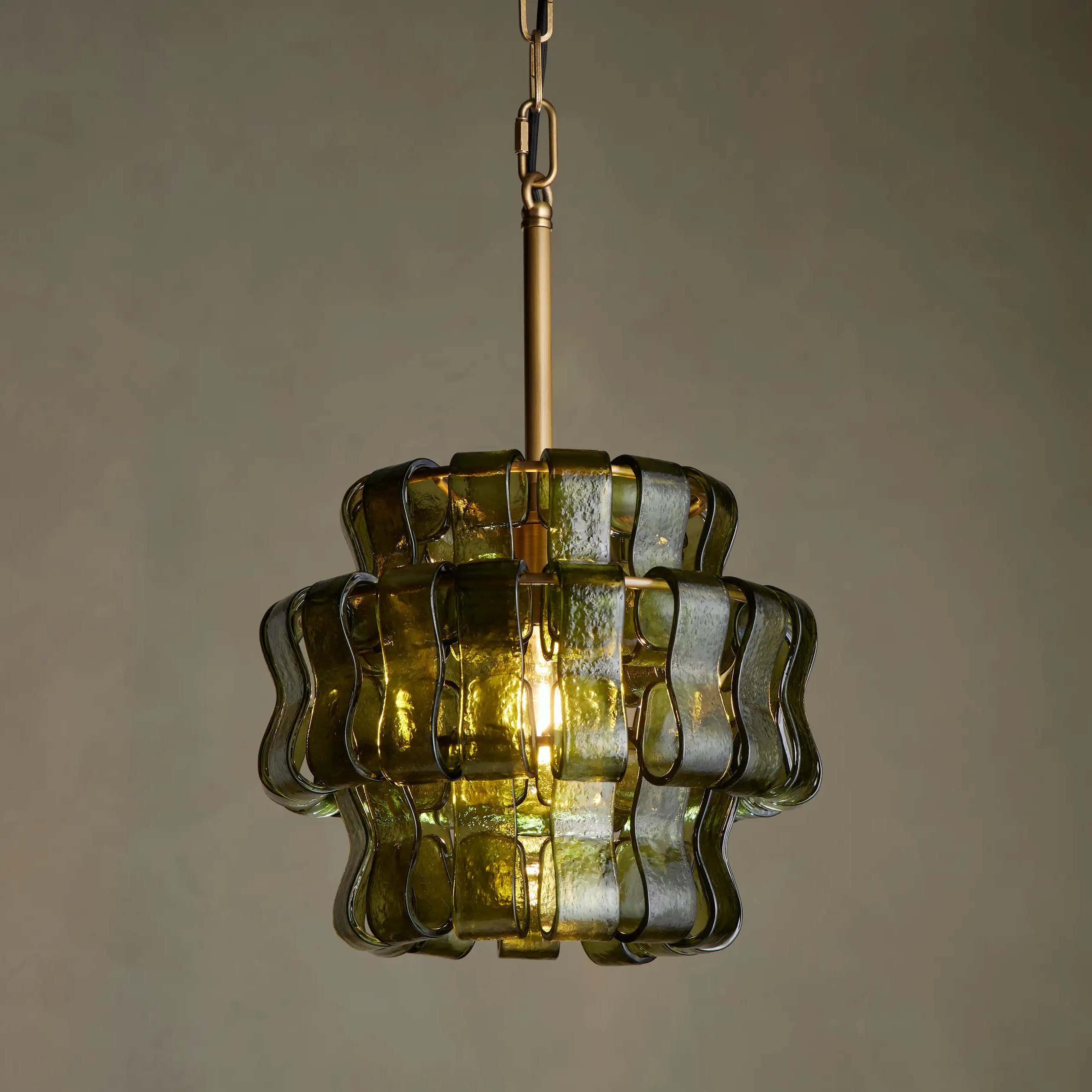 Amor Ghiaccio Glass Pendant Light