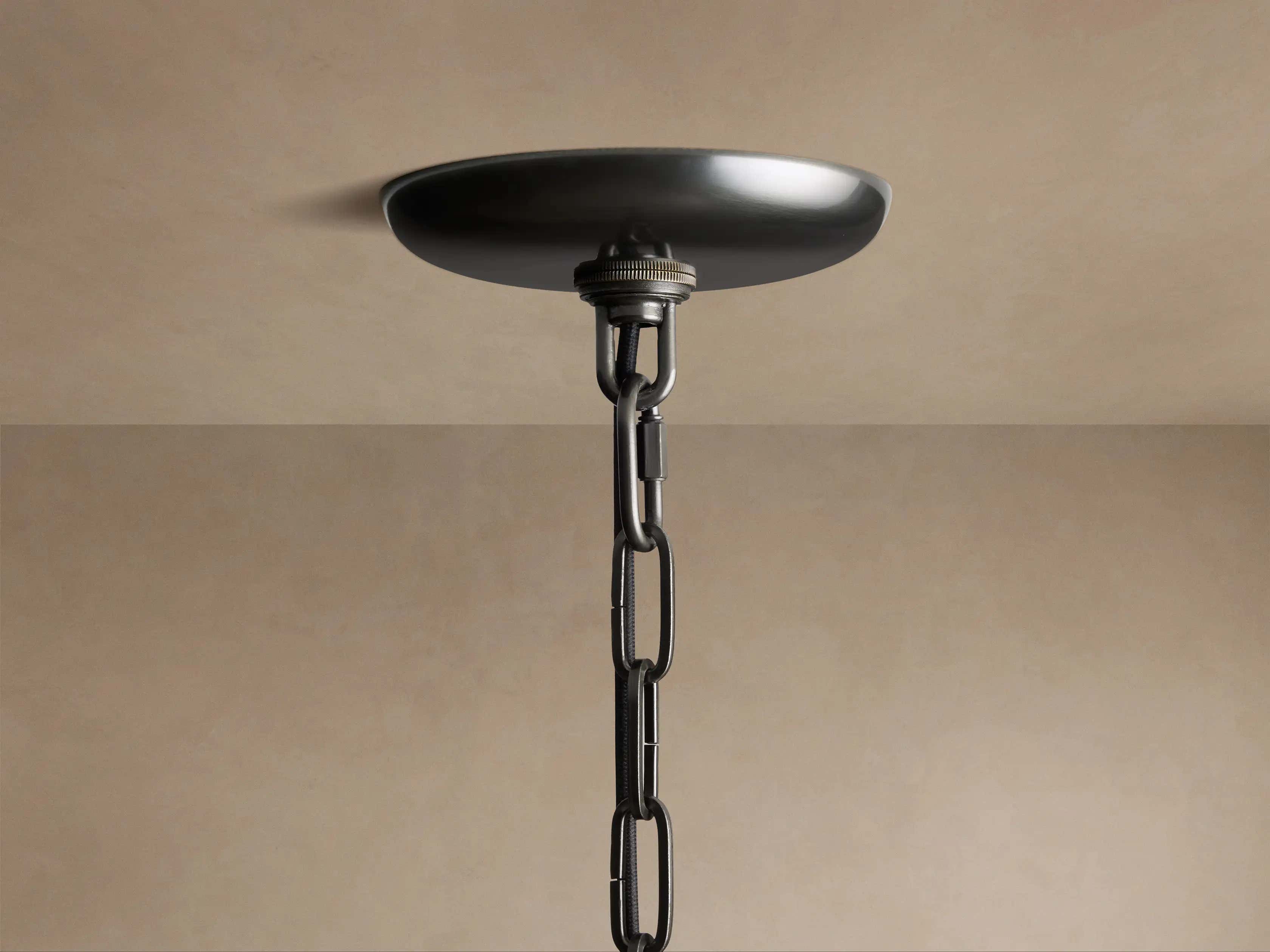 Amor 4-Tier Ghiaccio Glass Round Chandelier 36"