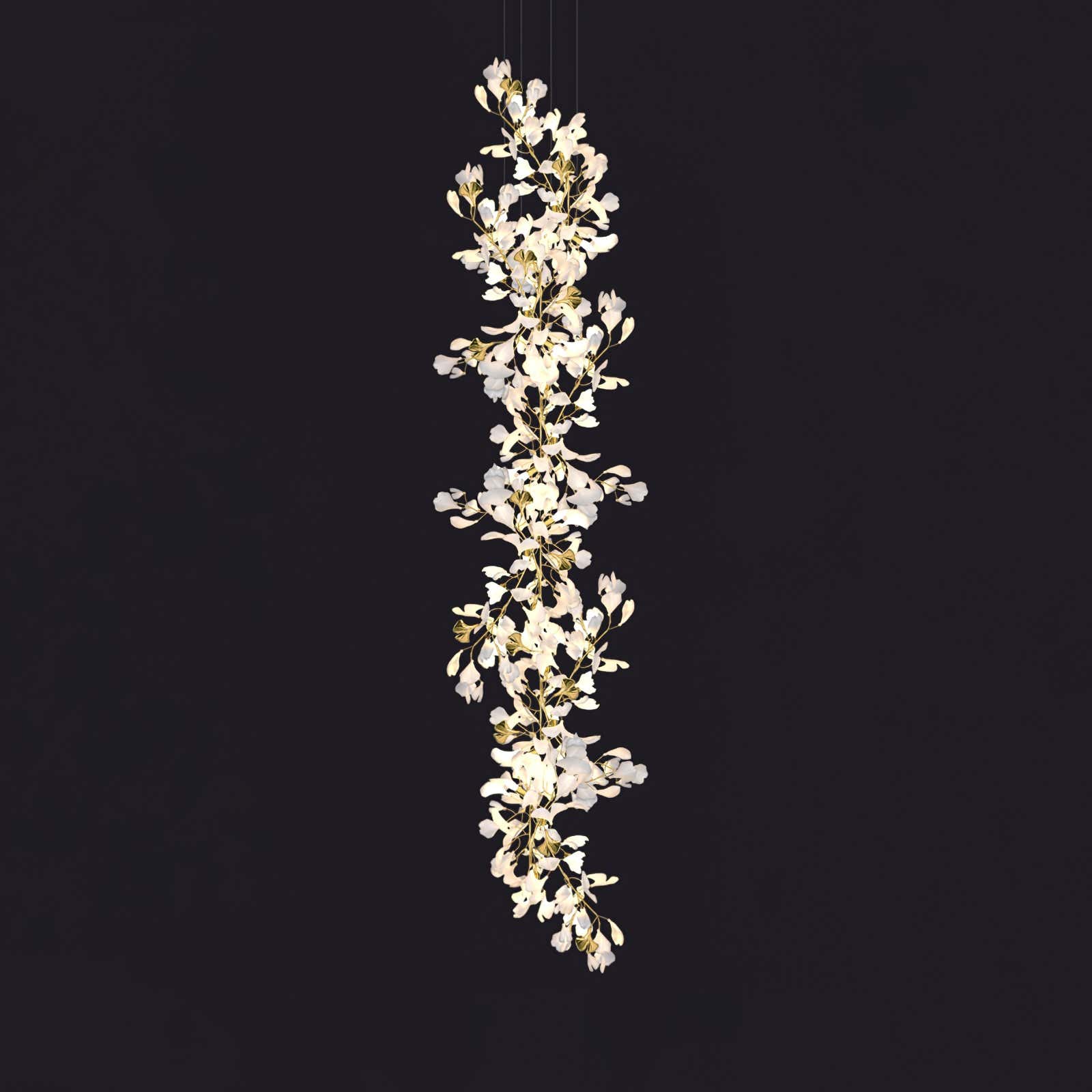 Gingko Leaves Chandelier